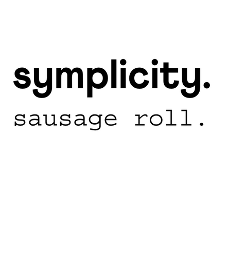 symplicity sausage roll.