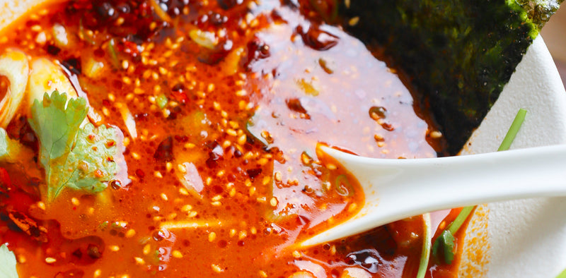 symplicity. vegetable ‘Nduja ramen.