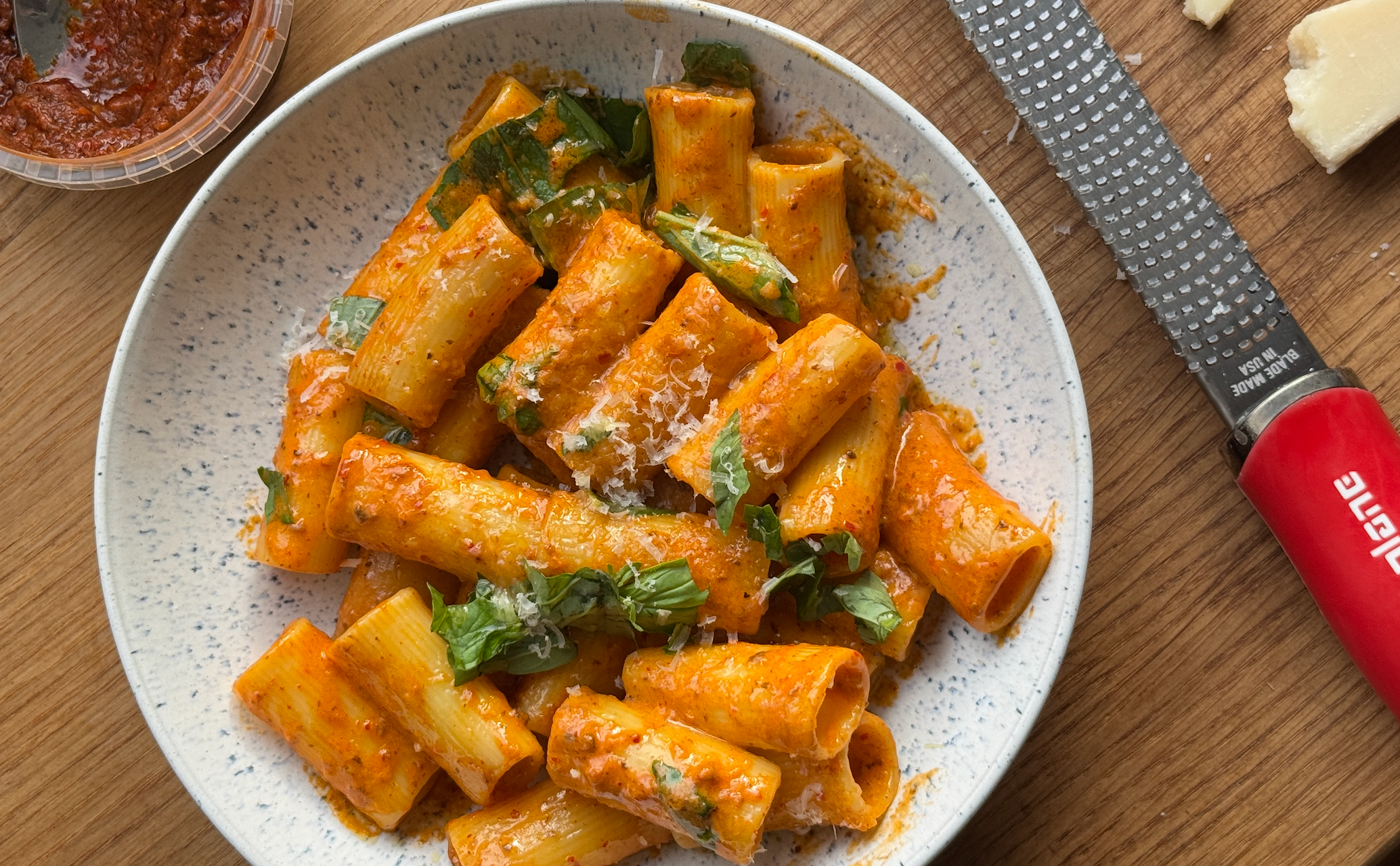 symplicity. vodka pasta.